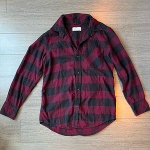 TNA Plaid Flannel Shirt
